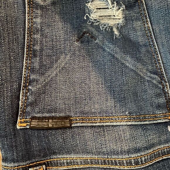 Hudson | Distressed Hem Skinny Denim | Size 28 - Picture 2 of 7